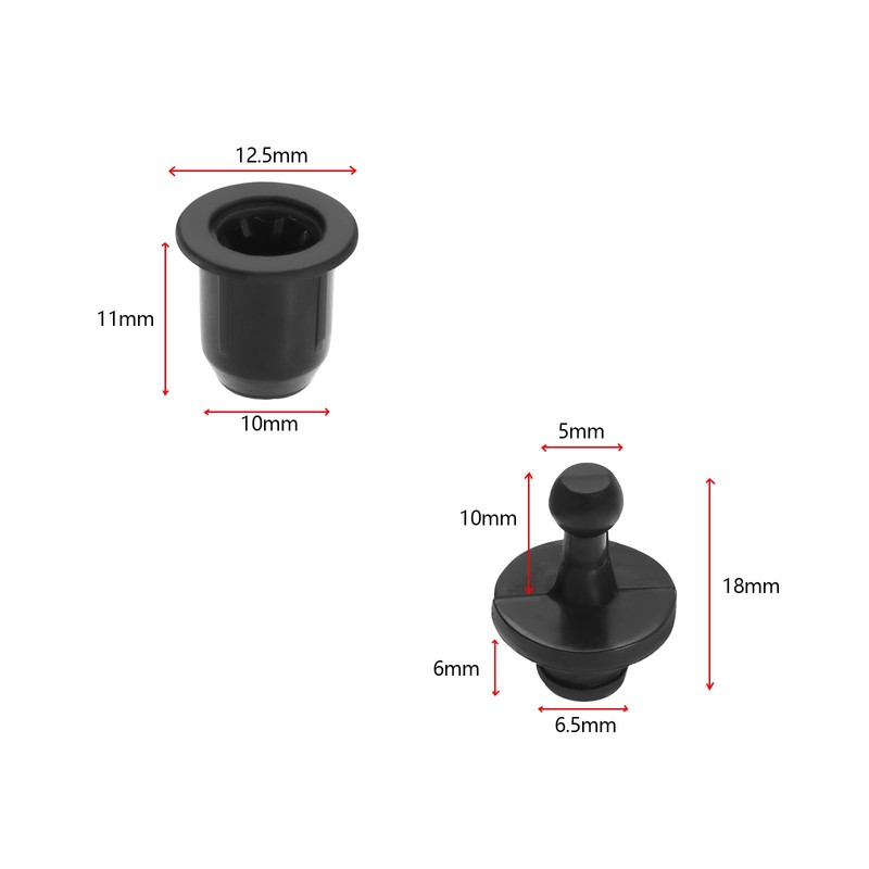 Be In Your Mind 24pcs Audio Grille Clips Speaker Assembly