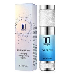 Dongyu Crema antienvejecimiento para el contorno de ojos y las arrugas: crema para el contorno de ojos con mucina de caracol y cafeína para las líneas finas y la hinchazón - Suero reafirmante para e