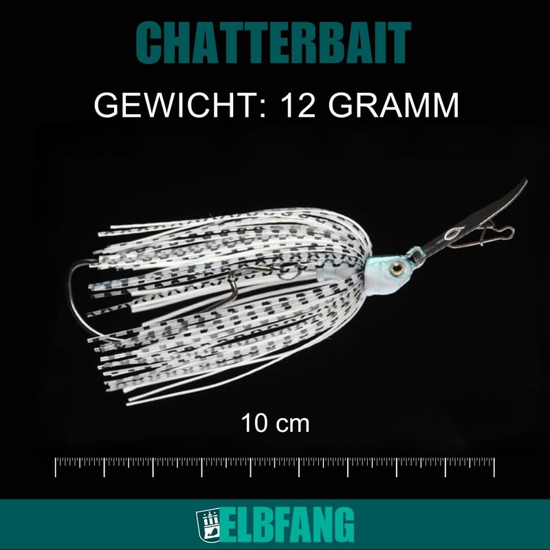 Chatterbait Set 12 g – Zander Pike & Perch Bait