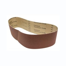 Benchmark Abrasives 4 x 36 Inch Sanding Belts with AO Grains, Sand Paper for Metal Grinding, Sanding, Knife Polishing, Surface Blending Belt Sander for Woodworking (10 Pack), 220 Grit