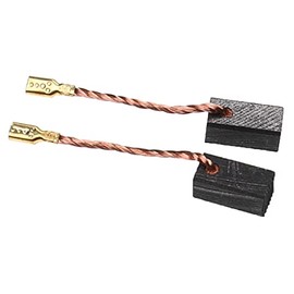 vhbw 2 x Carbon Brush Motor Carbon Abrasive Carbon 6.3 x 7.3 x 14 mm Compatible with Hitachi G13SR3, W6V4, W6VA4, W6VB3, W6VM, G13SN, G13SQ Power Tool