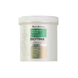 Thader Pharma Kräftigende und revitalisierende Haarmaske mit Biotin und Ingwer, 700 ml