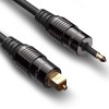 FosPower (3ft 24K Gold Plated Toslink to Mini Toslink Digital