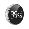 Rotating Timer with Large LED Display, Magnetic Countdown & Countup