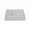 Stackers Sage Green Classic Medium Jewellery Box Trinkets Layer