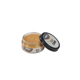 TRG Shoe Cream Rejuvenating Leather Care for Shoes Boots Metallic Colors, 1.7 fl.Oz (405 - Gold)
