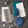 DII Tassel Stripe Tabletop Collection Decorative, Machine Washable, Napkin Set,