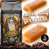 Bones Coffee Company Salted Caramel Coffee Beans (Whole Bean Coffee)