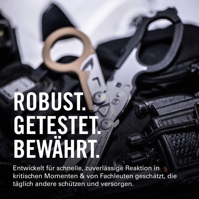 Leatherman Raptor Rescue - Emergency Folding Scissors with Belt Cutter