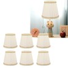 6PCS Set Small Lamp Shade Modern Style Cloth Clip On