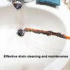 25 inch Drain Snake Hair Removal Tool 10 pcs, Hair
