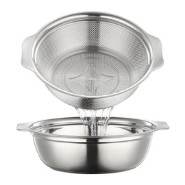 Stainless Steel 2-Quart Colander with Mixing Bowl