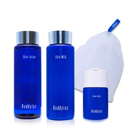 Badiras Basecare Set of 4 Lotion, Lotion, Enzyme, Facial Cleansing & Foaming Net, Set