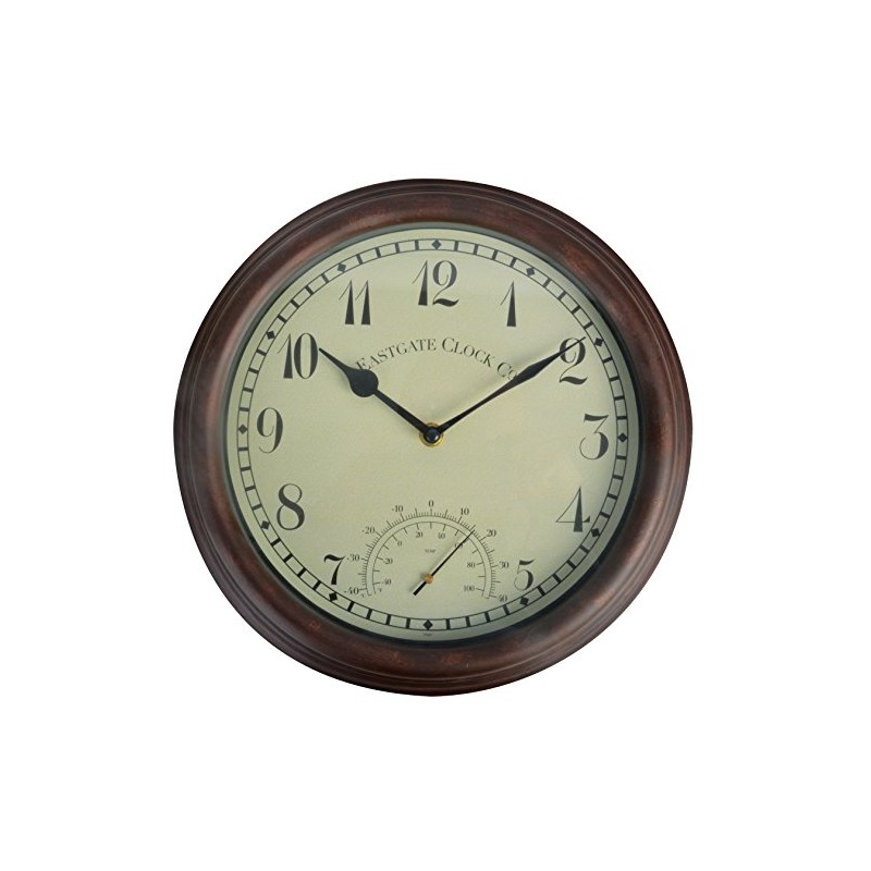 Fallen Fruits TF007 Wall Clock and Thermometer