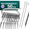 4happy Set of 50 roulade skewers with handle and sharp