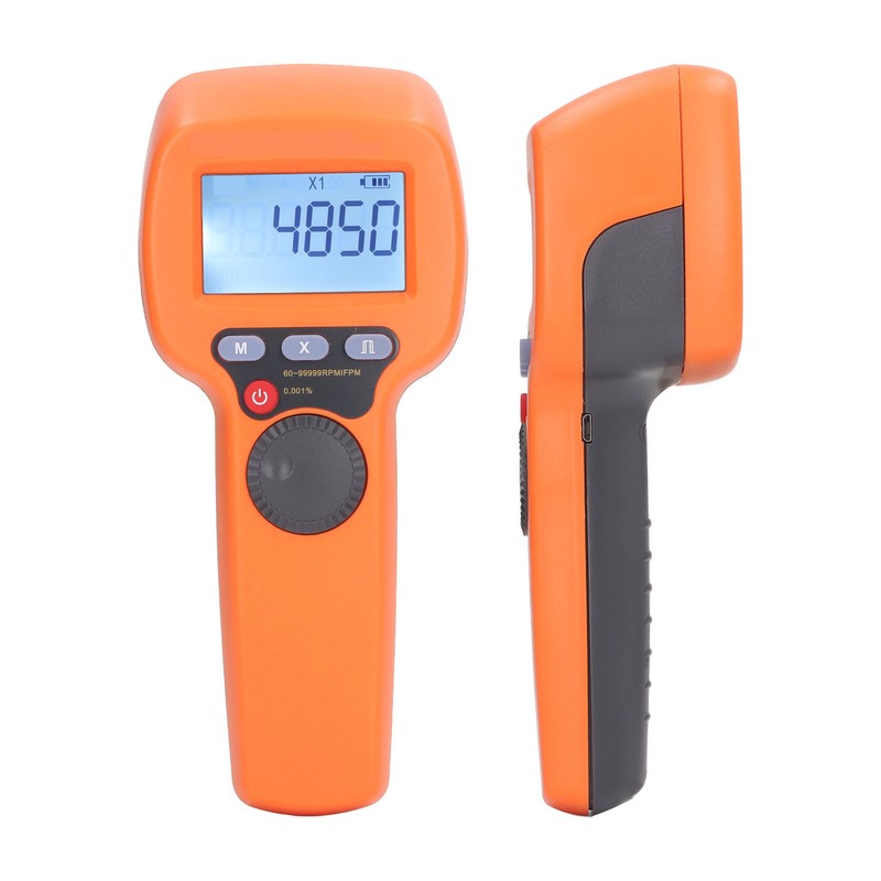Digital Handheld Stroboscope High Accuracy Prevents Contact LED Flash Strobe