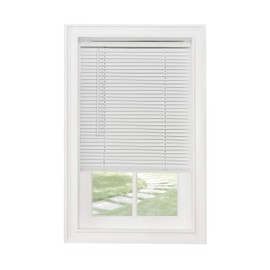 Classic Touch Cordless 1" Mini Blind, 33" Wide x 64" Long, White