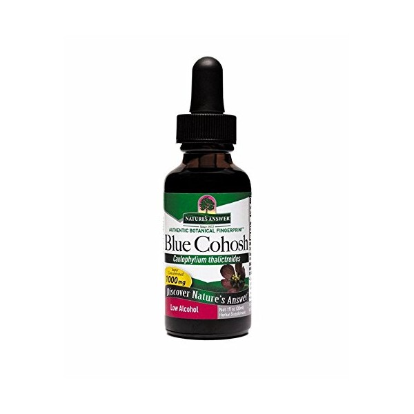 Nature's Answer Blue Cohosh Root Alcohol Free