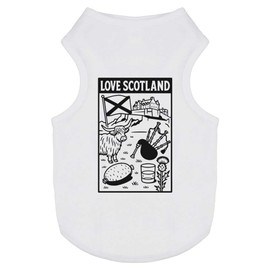 'Scotland Pride' Pet Dog/Cat T-Shirt (PT00155436)