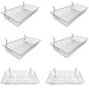 DBM IMPORTS 6Pc 24"x 12"x 4" Shallow Basket Display Rack