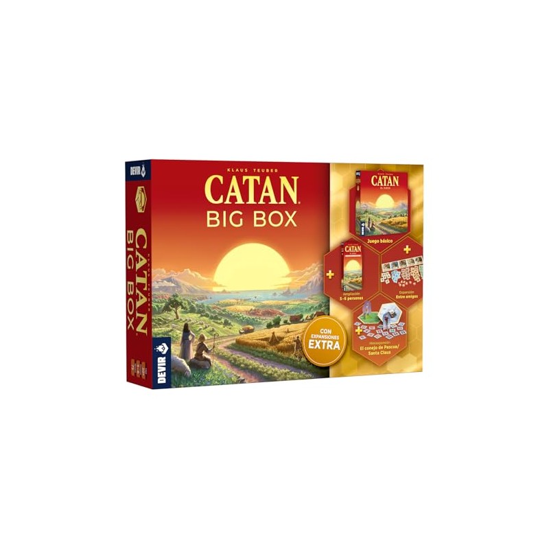 Devir Catan Plus Juego de Mesa en Español