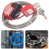 Safety Padlock Set Adjustable Stainless Steel Cable Lockout and 38mm