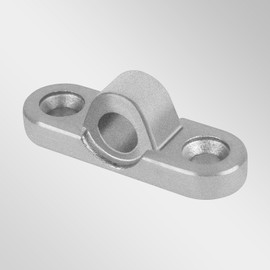 XTDMJ 6 Stück Vorzeltöse für Wohnmobil & Wohnwagen, Wagerecht Metall Vorzeltöse Wandösen aus Metall mit Rostschutz, senkrechte und waagerechte Ausführung (Wagerecht)