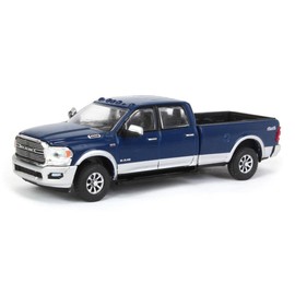 Truck 1/64 2022 Ram Laramie 4x4, Patriot Blue & Silver, All-Terrain Series 14, 35250-F