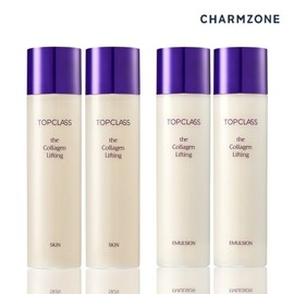 Chamzone Top Class The Collagen Lifting 2-piece Skin + Emulsion 2-set / 참존 탑클래스 더 콜라겐 리프팅 2종 스킨+에멀젼 2세트