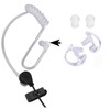Two Way Radio Earpiece Noise Canceling Transparent Security Headphones Walkie