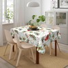 Worltoldb Christmas Tablecloths Polyester Table Cloth for Kitchen Dinning Table