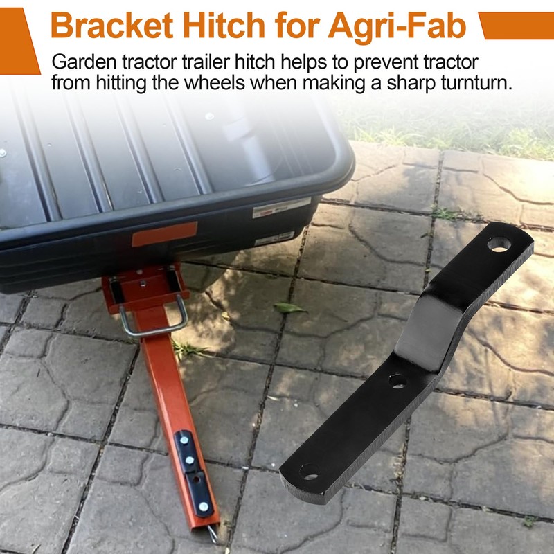Lawn Mower Hitch for Agri-Fab 23475, Garden Tractor Trailer Hitch,