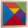 Tangram De Madera Juego Didáctico Rompecabezas Paquete 13pz