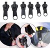 Replacement Zipper Pull - 12pcs, Black Universal Instant Fix Repair