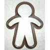 GINGERBREAD MAN FAIRY FOLK TALE CHRISTMAS OUTLINE COOKIE CUTTER MADE