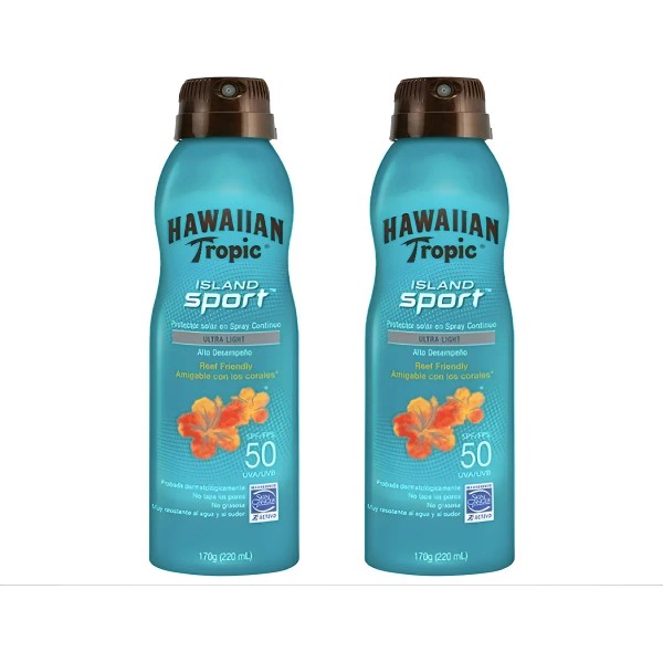 Protector Hawaiian Tropic Island Sport Fps 50 2 Pzs De