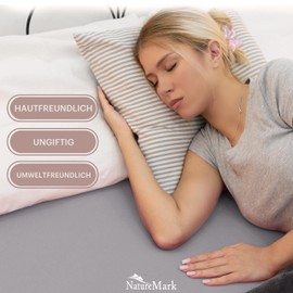 Nature mark jersey fitted sheets, 100% cotton in many sizes and colours, brand quality, standard Oeko-Tex 100., 90x200 - 100x200 cm