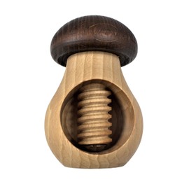 EFO Wooden Nutcracker Mushroom - Nut Cracker Tool for Easily Opening Walnuts, Hazelnuts, Almonds, Pecan Nuts, Pistachio Nuts - Nut Cracker Made of Natural Solid Beech Wood - Great Gift Idea
