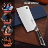MAD SHARK Meat Cleaver, Professional 7.5 Inch Bone Chopping Butcher