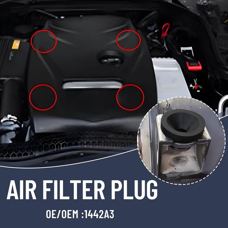 Greacesrio Air Filter 4 Pieces Intake System OEM 1422A3 1.6