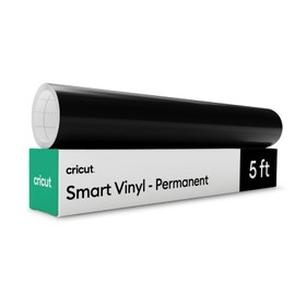 Cricut Smart Vinyl - Permanent Black - 13" x 60" - Bulk Pack