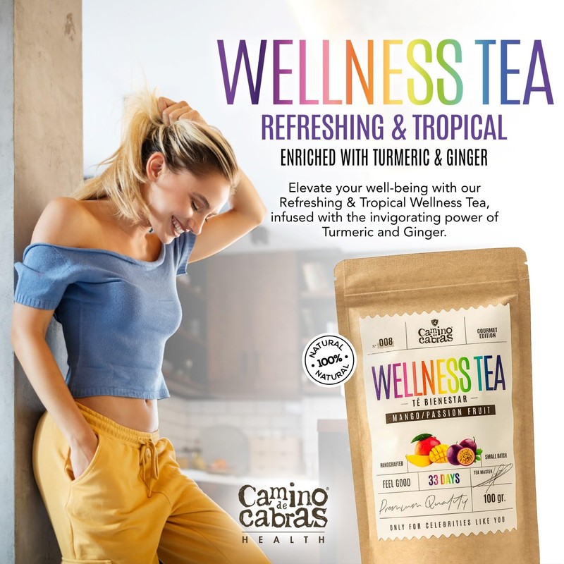WELLNESS TEA - Stress & Anxiety Relief - Detox tea