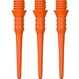 Mission Titan Pro Soft Dart Tips, Pack of 50, Orange