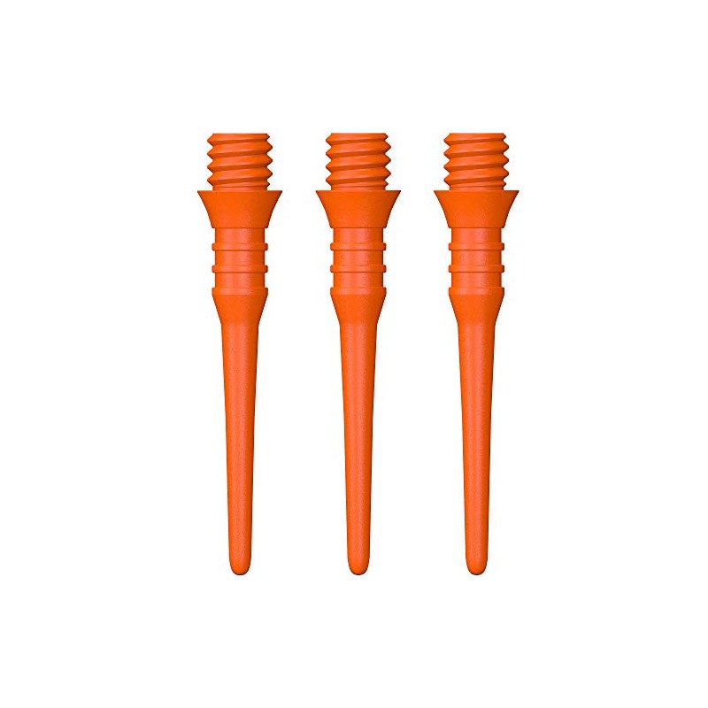 Mission Titan Pro Soft Dart Tips, Pack of 50, Orange