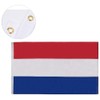 Netherlands Flag with Eyelets Flag Metal Eyelets Weatherproof Flagpole (150