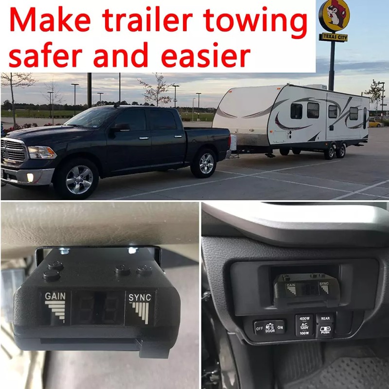 Auto-Parts Compact Brake Controller For Reese Towpower Electric Control Timed