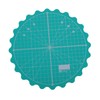 LALAFINA 1Pc Self Healing Rotary Cutting Mat Durable Round Turntable