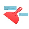 3 Pcs Putty Knife,Flexible Plastic Paint Scraper Tool for Spackling,Spreader,