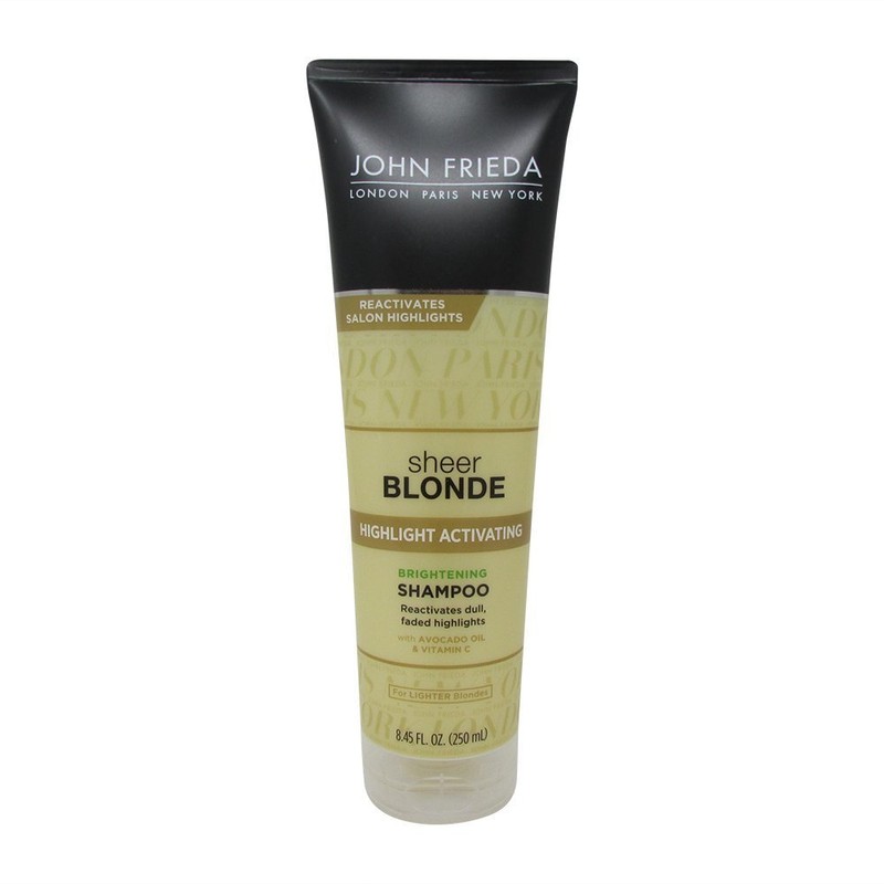 John Frieda sheer blonde highlight activating enhancing shampoo - 8.45