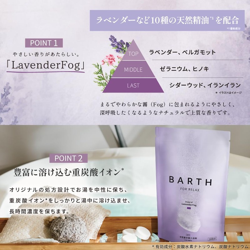 BARTH Neutral Bicarbonate Bath Salts + Bath Fee Beauty 9